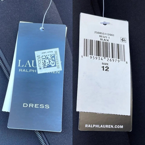 Ralph Lauren black label Fabiana-Elbow Sleeve-Day Dress size 12 - Picture 8 of 17